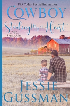 Paperback Cowboy Stealing My Heart Large Print Edition: Coming Home to North Dakota Book Three [Large Print] Book