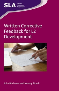 Hardcover Written Corrective Feedback for L2 Development Book