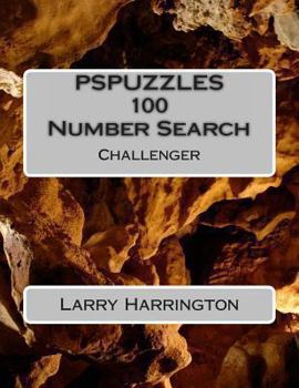 Paperback PSPUZZLES 100 Number Search Puzzles Challenger Book