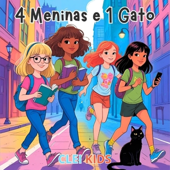 Paperback 4 Meninas e 1 Gato [Portuguese] Book