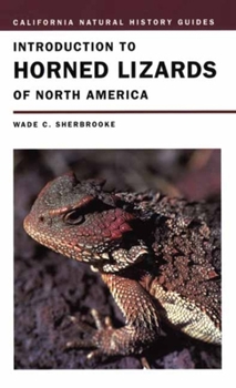 Paperback Introduction to Horned Lizards of North America: Volume 64 Book
