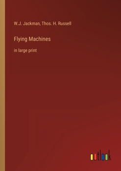 Paperback Flying Machines: in large print Book