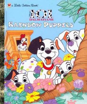 Hardcover Rainbow Puppies Book