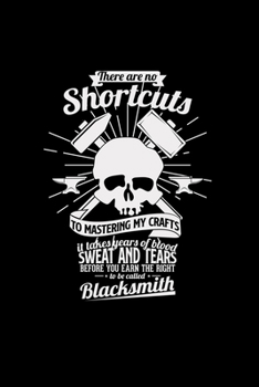 Blacksmith: 6x9 Blacksmith | lined | ruled paper | notebook | notes