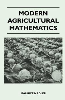 Paperback Modern Agricultural Mathematics Book