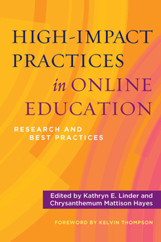 Paperback High-Impact Practices in Online Education: Research and Best Practices Book