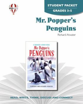 Paperback Mr. Popper's Penguins - Student Packet by Novel Units Book
