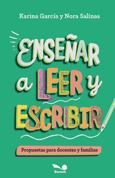 Paperback Enseñar a leer y escribir [Spanish] Book