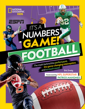 Hardcover It's a Numbers Game! Football Book