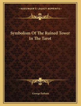 Paperback Symbolism Of The Ruined Tower In The Tarot Book