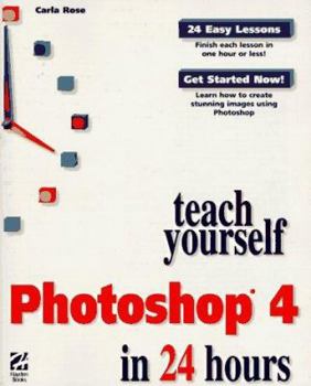 Paperback Teach Yourself Photoshop 4 in 24 Hours Book