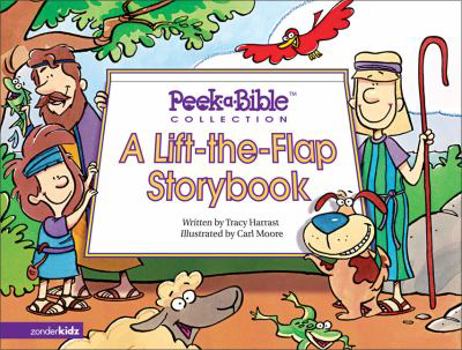 Hardcover Peek-A-Bible Collection: A Lift-The-Flap Storybook Book