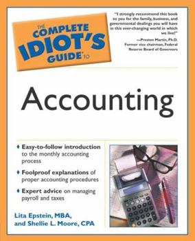 Paperback The Complete Idiot's Guide to Accounting Book