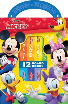 Hardcover Disney Junior Mickey Mouse Clubhouse: 12 Board Books Book