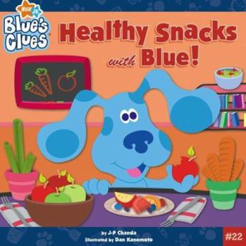Paperback Healthy Snacks with Blue! Book