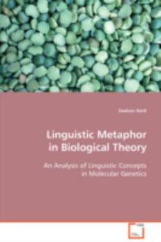 Paperback Linguistic Metaphor in Biological Theory Book