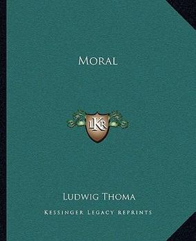 Paperback Moral Book