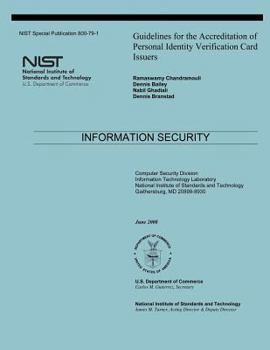 Paperback Guidelines for the Accreditation of Personal Identity Verification Card Issuers Book