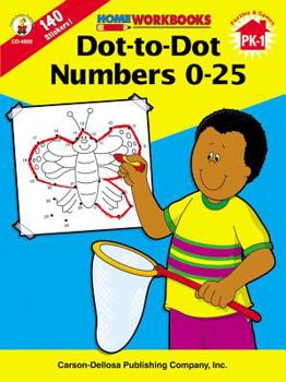 Paperback Dot-to-Dot: Numbers 0-25 (Home Workbooks) Book