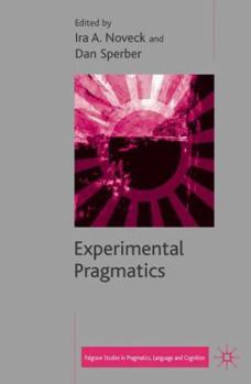 Hardcover Experimental Pragmatics Book