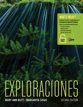 Hardcover Student Activities Manual for Blitt/Casas' Exploraciones Book