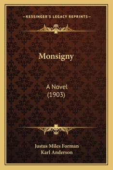Paperback Monsigny: A Novel (1903) Book
