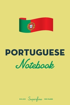 Portuguese Notebook: 6 x 9" Diary / journal / notebook to write in and recording your thoughts.