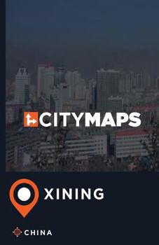 Paperback City Maps Xining China Book