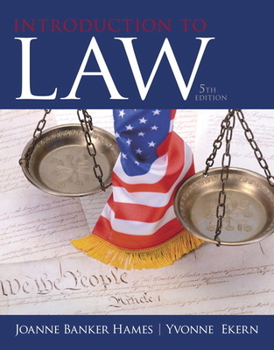 Paperback Introduction to Law Book