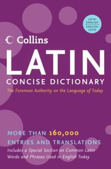 Paperback Collins Latin Concise Dictionary Book