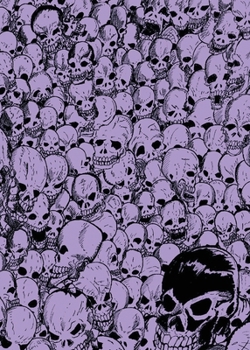 Paperback Gathering of Skulls Sketchbook - Purple Book