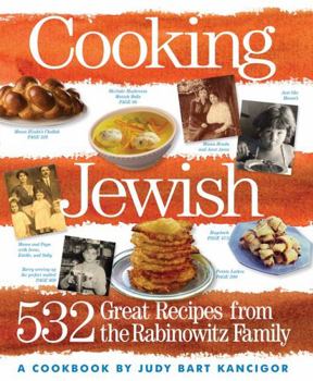 Paperback Cooking Jewish: 532 Great Recipes from the Rabinowitz Family Book