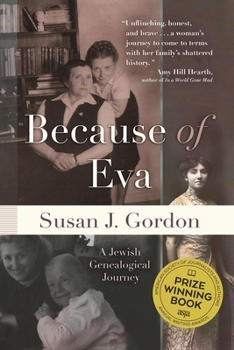 Paperback Because of Eva: A Jewish Genealogical Journey Book
