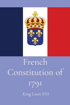 Paperback French Constitution of 1791 Book