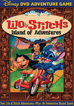 DVD Lilo & Stitch's Island Of Adventures Game Book