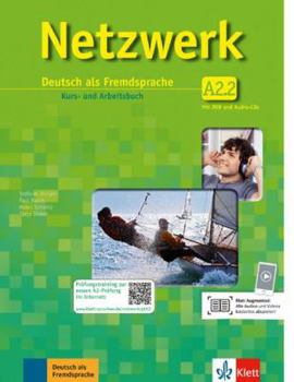 Paperback Netzwerk a2, libro del alumno y libro de ejercicios, parte 2 + 2 cd + dvd [German] Book