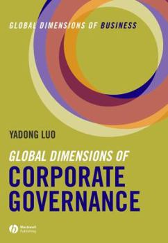 Paperback Global Dimensions of Corporate Governance: Global Dimensions of Business Book