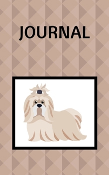 Paperback Journal: Shih-Tzu; 100 sheets/200 pages; 5" x 8" Book