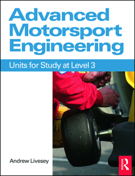 Paperback Advanced Motorsport Engineering Book