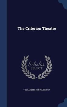 Hardcover The Criterion Theatre Book