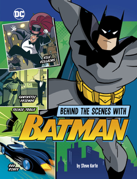 Paperback Behind the Scenes with Batman Book