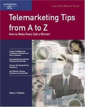 Hardcover Crisp: Telemarketing Tips from A to Z: How to Make Every Call a Winner! Book