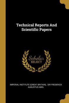 Paperback Technical Reports And Scientific Papers Book