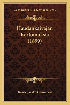 Paperback Haudankaivajan Kertomuksia (1899) [Finnish] Book