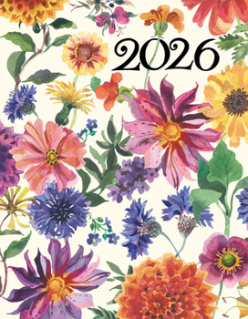 2026 Emma Bridgewater Garden Flowers Deluxe Diary Planner