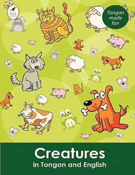 Paperback Creatures in Tongan and English [Tonga] Book