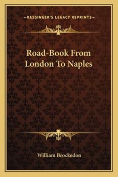 Paperback Road-Book From London To Naples Book