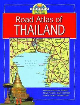 Paperback Thailand Travel Atlas Book
