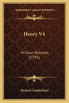 Paperback Henry V4: In Four Volumes (1795) Book