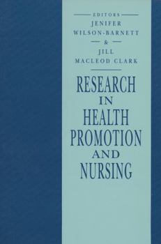 Paperback Research in Health Promotion and Nursing Book